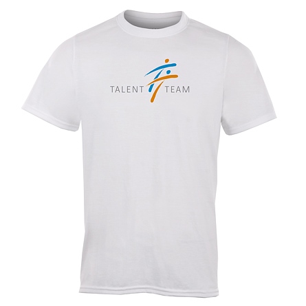 Funkční triko Talent team bílé pánské