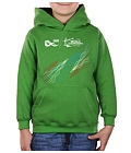 Mikina s kapucí MS v rychlostní kanoistice zelená dětská